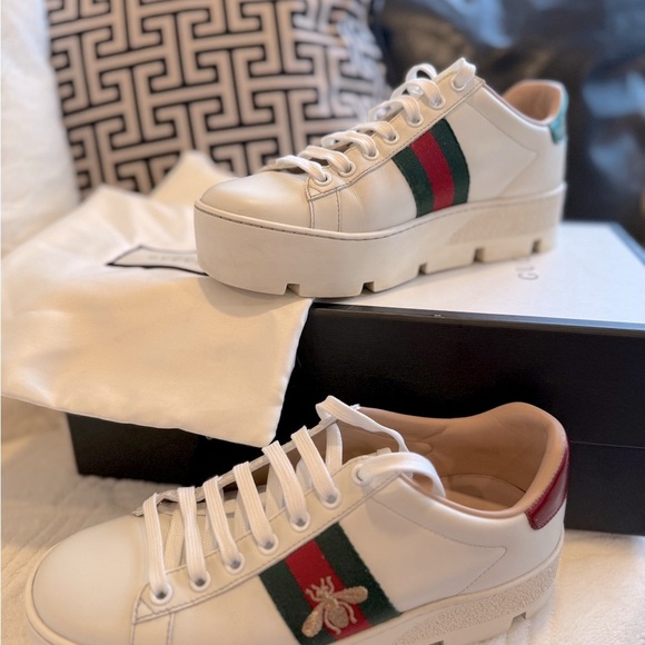 Women's Gucci Ace sneaker with web - Picture 1 of 7